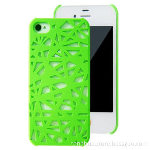 Hollow-out Bird's Nest Smart Hard Protective Cover for iPhone 4/4S, Comfortable to Use